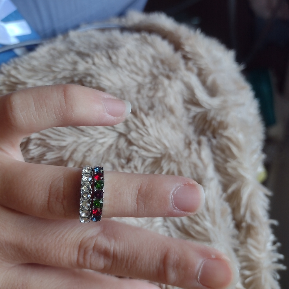 Swarovski crystal rings